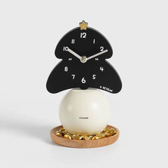 Christmas Tree Silent Wall Clock â€?Eco-Friendly, Artistic Design