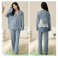 Cute Sleepwear Pajamas Set for Couples