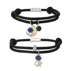 Astronauts Matching Couple Bracelets Set for 2
