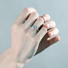 Engraved 1.5 Carat Diamond Engagement Rings Set
