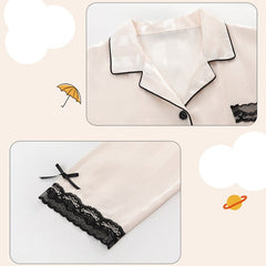 Comfortable Silk Pyjamas Set for Couples