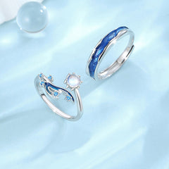 Wedding Rings for Men and Women Matching Set