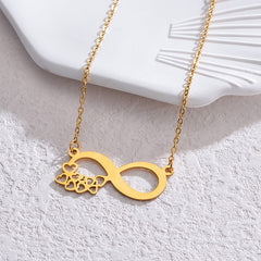 Infinity Personal Name Necklace