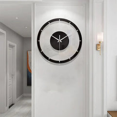 Minimalist Acrylic Silent Wall Clock â€?12" Modern