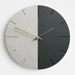 Gullei Silent Wall Clock - Minimalist Design, Eco-Friendly Materials