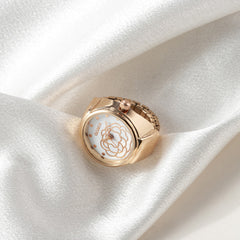 Gulleiâ„?Real Working Watch Ring - Adjustable Size