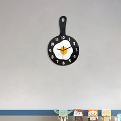 Egg Pan Shaped Kitchen Wall Décor Clock â€?Fun and Playful Design