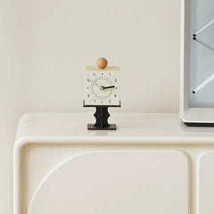 Nordic Cube Silent Pedestal Clock