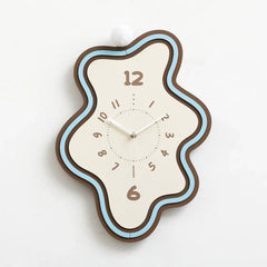 Gulleiâ„?Decorative Odd Shaped Silent Wall Clock