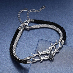 Deer Charm Couple Promise Bracelets Set