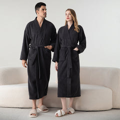 Thickened Flannel Matching Winter Robes Set