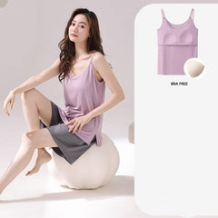 Two-Piece Summer Pajama Set - 100% Cotton