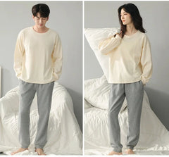 Soft Cotton Matching Loungewear PJs for Couples