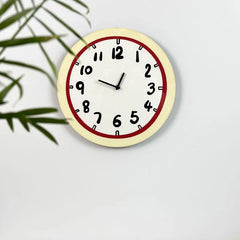 Hand-Drawn Style Silent Wall Clock â€?Unique Acrylic Design