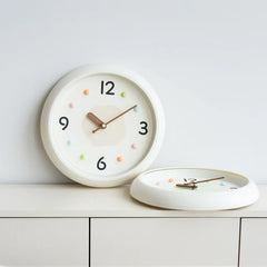 Cute Minimalist Wall Décor Silent Clock â€?Charming & Functional Design