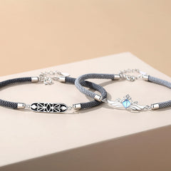 Matching His Hers Bracelets Set for Couples