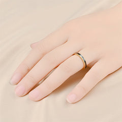 Custom Engraved Marriage Ring for Her