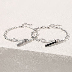 Secret Message Couple Bracelets Set for 2