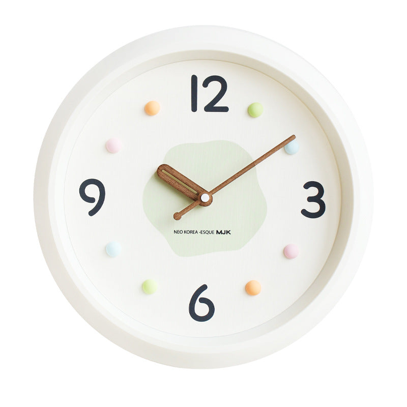 Cute Minimalist Wall Décor Silent Clock â€?Charming & Functional Design