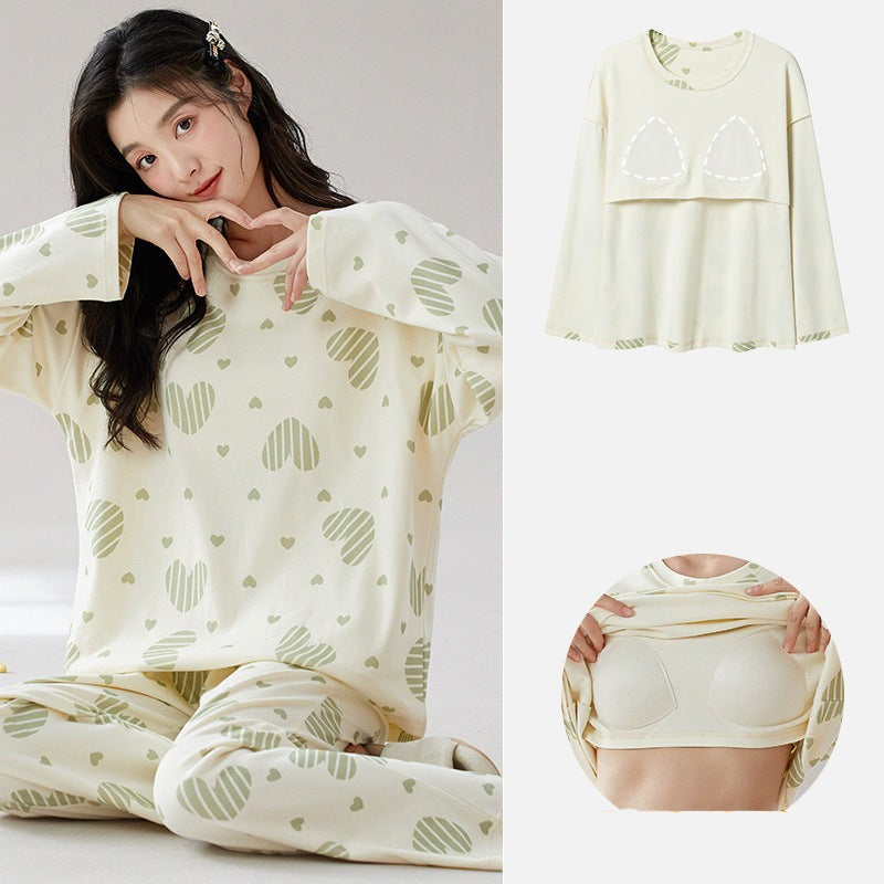 Comfy Womens Loungewear Pajamas Set