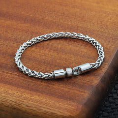 Custom Engraved Mens Friendship Bracelet