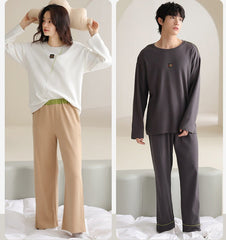 Soft Cotton Matching Pajamas Set for Couples