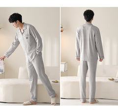 Cotton Loungewear Pajamas Set for Couples