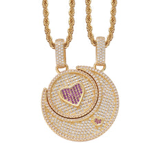 Sun and Moon Bff Necklaces Set for Best Friends