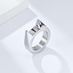 Gulleiâ„?Cat Ears Spiked Self Defense Ring