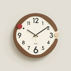 Minimalistic Nordic Wall Décor Silent Clock â€?Elegant and Quiet Design