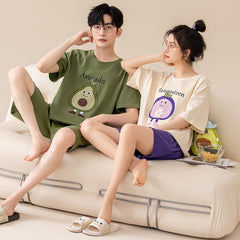 Matching Summer Jammies for Couples 100% Cotton
