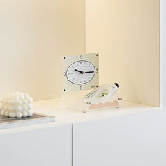 Minimalist Silent Acrylic Storage Clock