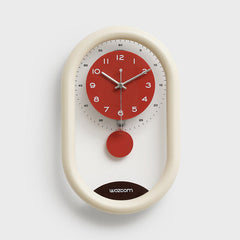 Gulleiâ„?Creative Artistic Pendulum Silent Wall Clock