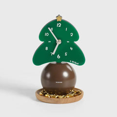 Christmas Tree Silent Wall Clock â€?Eco-Friendly, Artistic Design