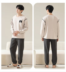 Matching Breathable Pajamas Set for Couples