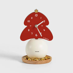 Christmas Tree Silent Wall Clock â€?Eco-Friendly, Artistic Design