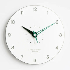 Modern Minimalist Silent Wall Clock â€?12" (Non-Ticking)