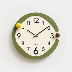 Minimalistic Nordic Wall Décor Silent Clock â€?Elegant and Quiet Design