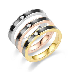 Custom Engraved Marriage Ring for Her