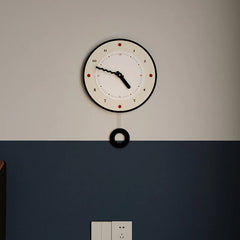 European Style Pendulum Analog Wall Clock â€?12" Silent (Acrylic)