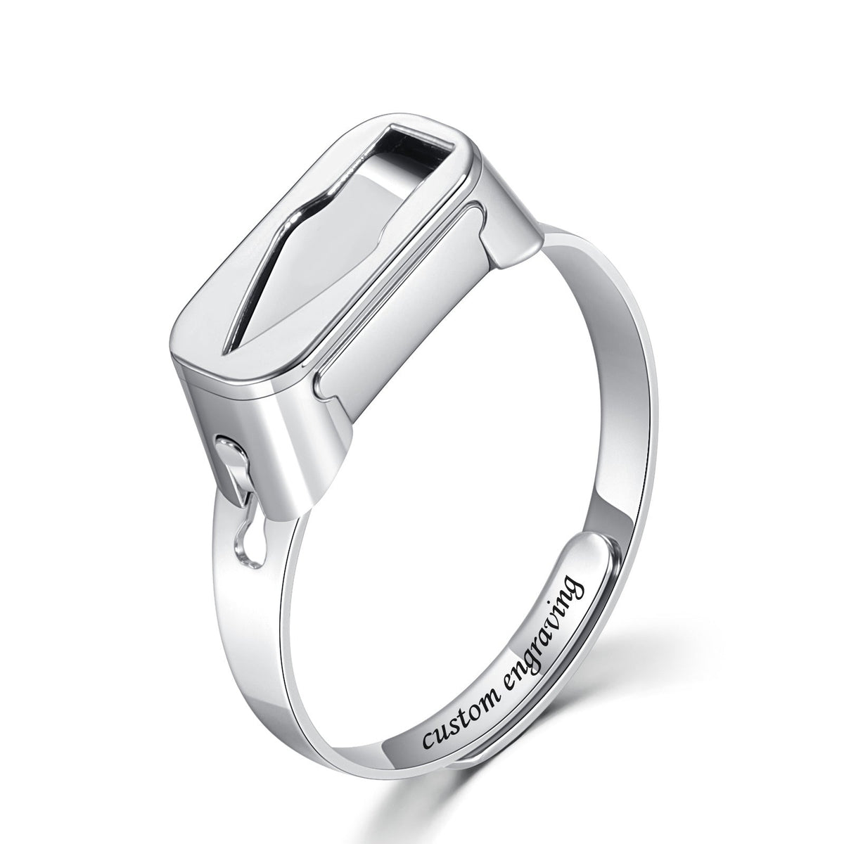 Adjustable Self Defense Ring | Unisex Stainless Steel Hidden Blade Ring | EDC Tool for Women & Men