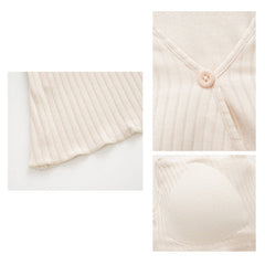 2-Piece Soft Maternity Sleepwear