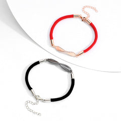 Engravable Mobius Couple Bracelets Set for Two
