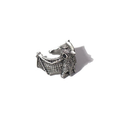 Custom Bat Punk Style Mens Ring