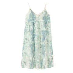 100% Pure Cotton Summer Nightwear with Padded Bra
