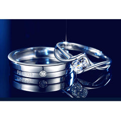 Custom Moissanite Diamond Engagement Rings Set