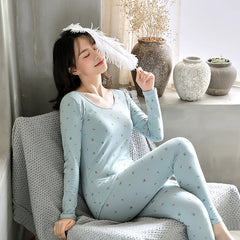 Cozy Thermal 2-Piece Pajamas Set