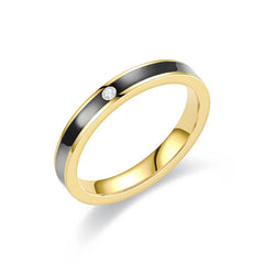 Custom Engraved Marriage Ring for Her