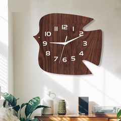 Bird Shaped Wall Décor Silent Clock â€?Rustic and Charming Design