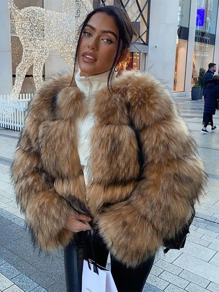 Misha ecological fur woman faux Fur first quality